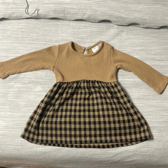 ZARA plaid toddler dress ZARA plaid toddler dress